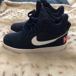 Nike court borough mid athletic sneakers